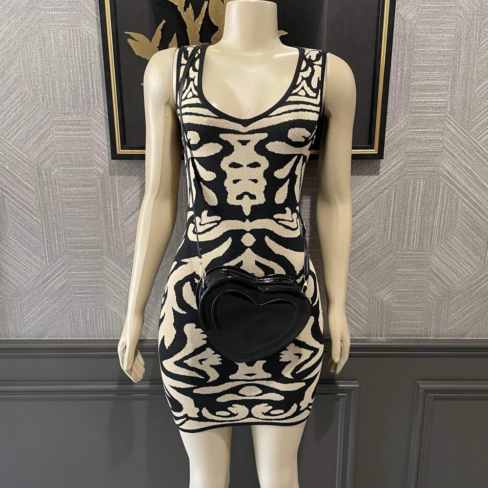 Marvel swirl sweater dress
